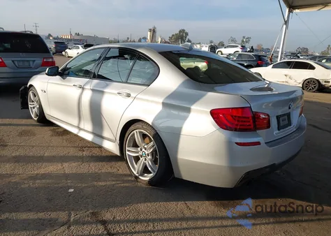 2013 BMW 535I z USA, uszkodzony, nr VIN WBAFR7C5XDC827599